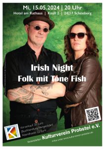Kulturverein Probstei präsentiert Rat City Folk – Irish Night mit Tone Fish