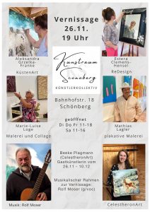 ‚Resonanzräume – Fünf Positionen‘ im Kunstraum Sconeberg
