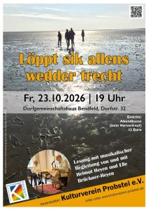 Lesung mit Helmut Leyen: „Löppt sik allens wedder trecht“